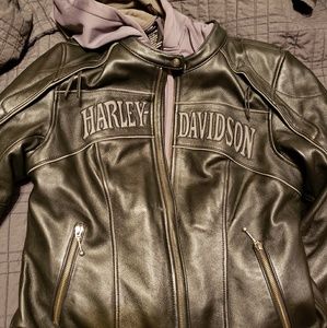 Women's Harley Davidson 3 in 1 jacket sz L